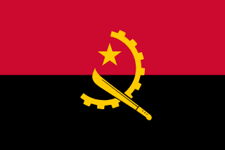Bandeira — Angola
